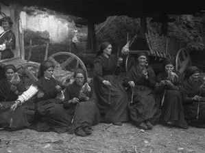 Los asturianos en la cocina.